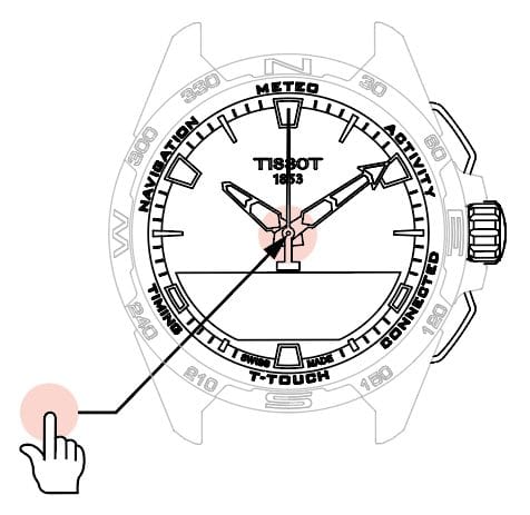 Tissot-T-Touch-Connect-Solar – funciones de reloj