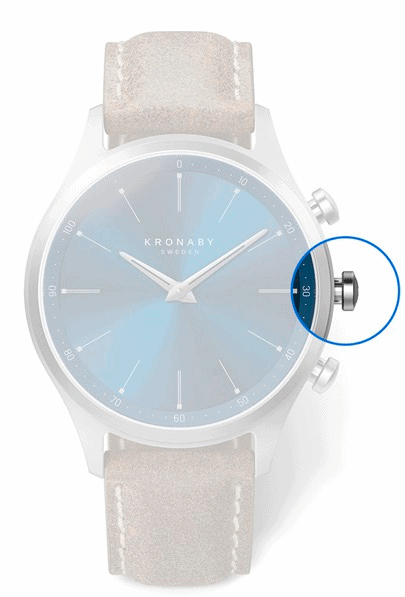 Kronaby smartwatch – funciones