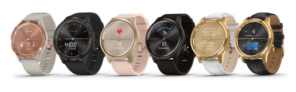 Colección de smartwatches híbridos Garmin Vivomove 3 / 3S / Style / Luxe